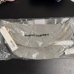 Stoney Clover Lane Gray Jumbo Fanny Pack
